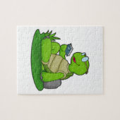 Turtle Reading Book Puzzle (Horizontal)