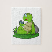 Turtle Reading Book Puzzle (Vertikal)