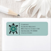 Turtle Return Address Label (Insitu)