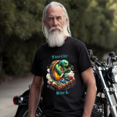 Turtle Rockstar Jamming auf Bühne T-Shirt