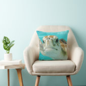 Turtle Round Clock Imitate Canvas Print Kissen (Stuhl )