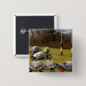 Turtle Rugby Button (Vorne & Hinten)
