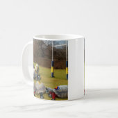 Turtle Rugby Kaffeetasse (Vorderseite Links)
