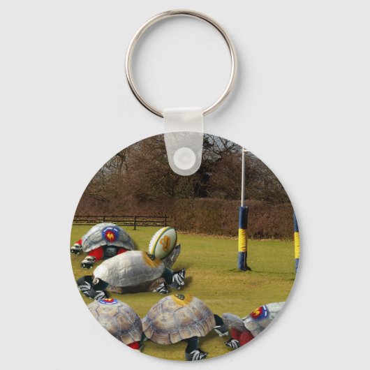 Turtle Rugby Schlüsselanhänger (Vorderseite)