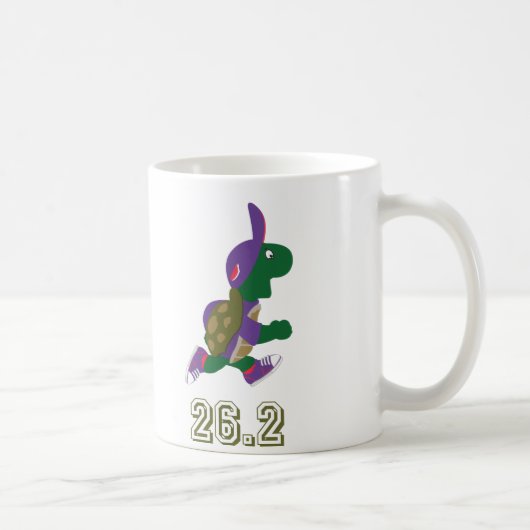 Turtle Runner 26,2 Kaffeetasse (Rechts)