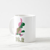 Turtle Runner 26,2 Kaffeetasse (Vorderseite Links)