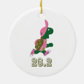 Turtle Runner 26,2 Keramik Ornament (Hinten)