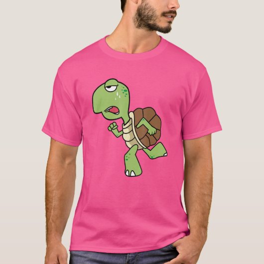 Turtle Runner Wettkämpfer T-Shirt (Vorderseite)