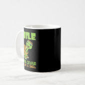 Turtle Running Squad Wir sind langsam als Hell Ear Kaffeetasse (Vorderseite Links)