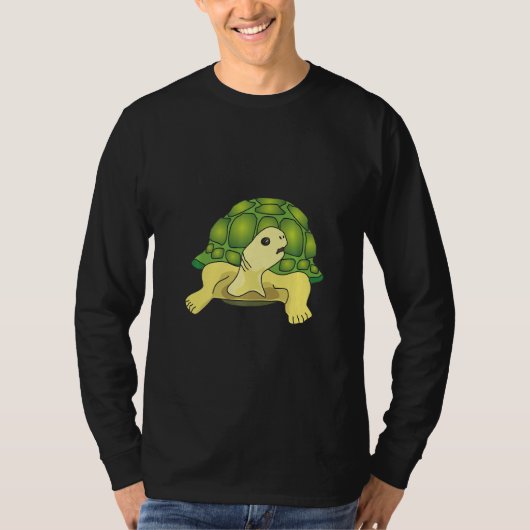 Turtle saying Sin estres No stress T-Shirt (Vorderseite)