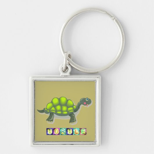 Turtle-Schlüsselanhänger Schlüsselanhänger (Vorne)