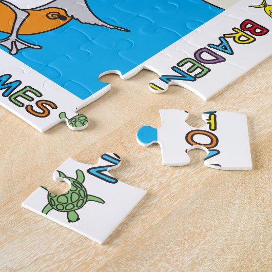 Turtle Season 11X14 Jigsaw Puzzle (Seite)