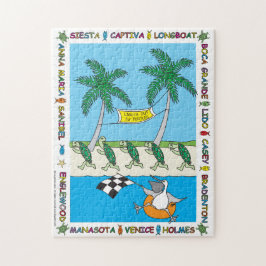 Turtle Season 11X14 Jigsaw Puzzle