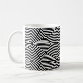 Turtle shell [black] - Japanese Pattern Kaffeetasse (Links)