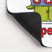 Turtle Shellebrate Unabhängigkeitstag! Mousepad (Ecke)