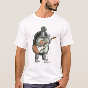 Turtle Singgitarre Musician Music Gitarre T-Shirt