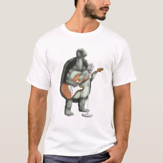 Turtle Singing Guitar Player Musician Music Gitarr T-Shirt