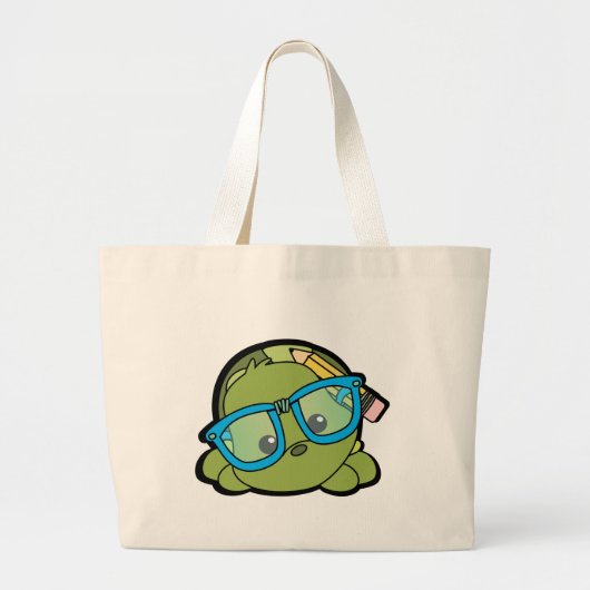 Turtle Smarty Jumbo Stoffbeutel (Vorne)