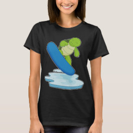 Turtle Snowboarder Snowboard T-Shirt