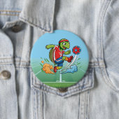 Turtle-Soccer-Spieler mit Team USA Button (Beispiel)