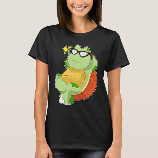 Turtle-Sonnenbrille T-Shirt (Vorderseite)