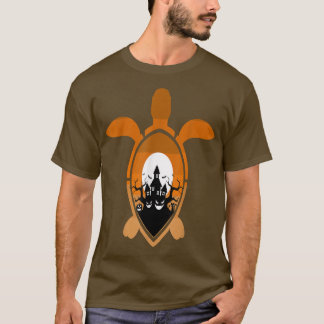 Turtle Spuk House Lazy Halloween Kostüm Cool A T-Shirt