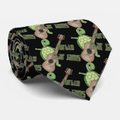 Turtle Star Jams Krawatte (Gerollt)