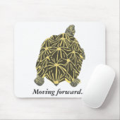Turtle, star tortoise, painting mousepad (Mit Mouse)