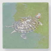 TURTLE Stone Untersetzer (Vorderseite)