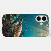Turtle Swim Case-Mate iPhone Hülle (Rückseite (Horizontal))