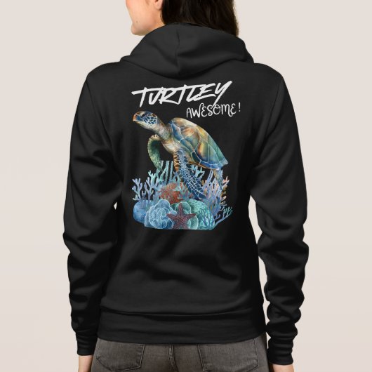 Turtle T Hoodie (Rückseite)