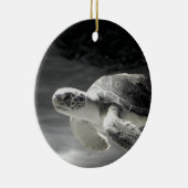 Turtle Tank Christmas Keramikornament (Rechts)
