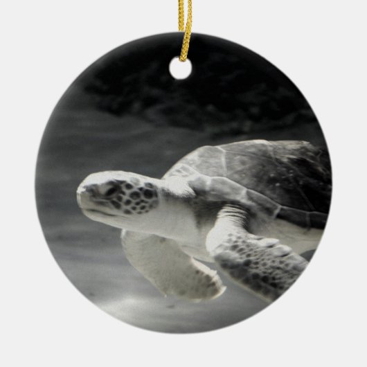 Turtle Tank Christmas Keramikornament (Vorne)
