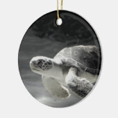Turtle Tank Christmas Keramikornament (Links)