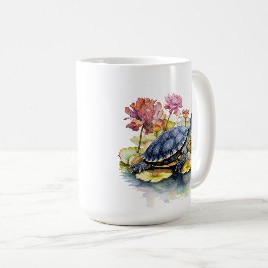 Turtle-Tasse Kaffeetasse (VorderseiteRechts)