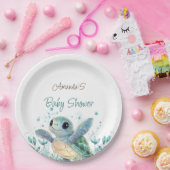 Turtle Themed Baby Dusche Pappteller (Party)