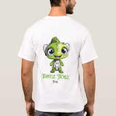 Turtle Tickle Time T-Shirt (Rückseite)