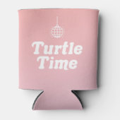 Turtle Time Coozie Dosenkühler (Vorderseite)