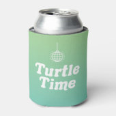 Turtle Time Coozie Dosenkühler (Kanne Vorderseite)
