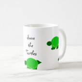 Turtle Time Kaffeetasse (VorderseiteRechts)