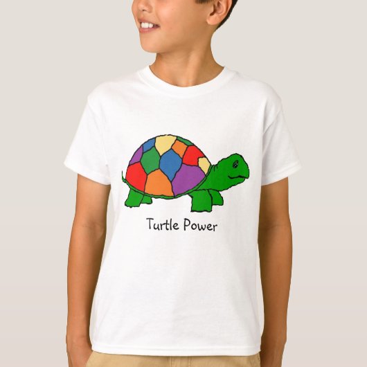Turtle Time - Kids American Apparel T - Shirt (Vorderseite)