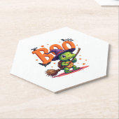 Turtle Tortoise Boo Witch Trick Or Treat Halloween Untersetzer (angewinkelt)