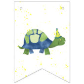 Turtle Tortoise Happy Birthday Banner (Erste Fahne)