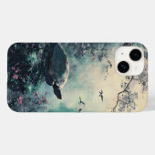 Turtle Tranquility Blossom Case-Mate iPhone Hülle (Rückseite (Horizontal))