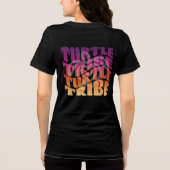 Turtle Tribe Wavy T Tri-Blend Shirt (Rückseite)