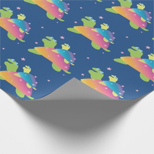 Turtle Turtle Geschenkpapier (Ecke)