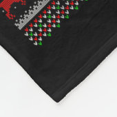 Turtle Ugly Christmas Sweaters Holiday Santa Cute  Fleecedecke (Ecke)