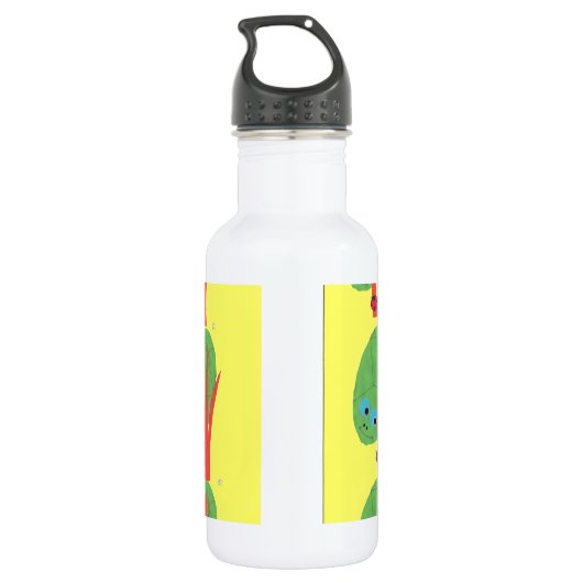 TURTLE UND LADYBUG TRINKFLASCHE (Rückseite)