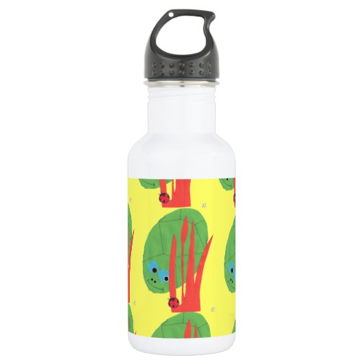 TURTLE UND LADYBUG TRINKFLASCHE (Vorderseite)