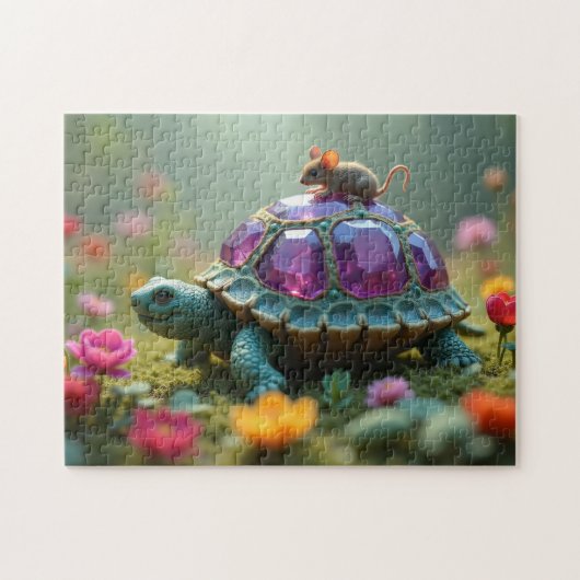 Turtle und Maus Puzzle (Horizontal)